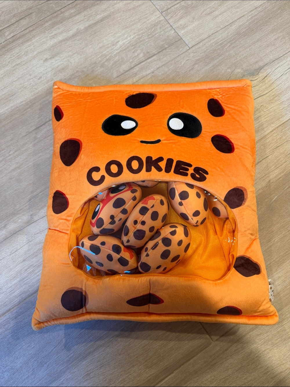 Plush Cookie Toy Set - Orange Cookie Plush with Soft Play Cookies